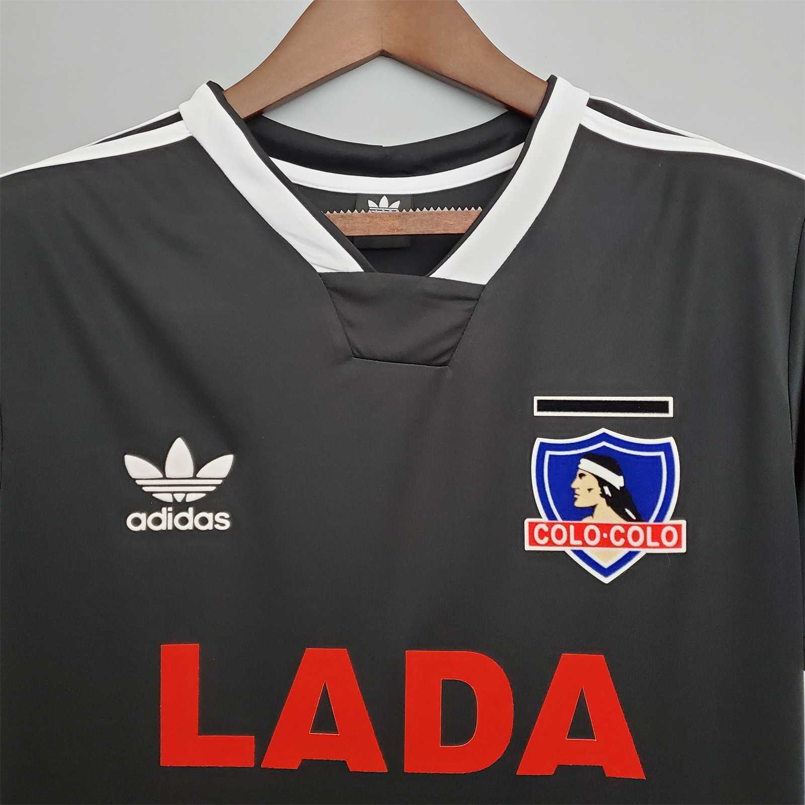 1991 Colo Colo Away Retro Kit Vintage black Shirt Football AAAAJersey Supply Yupoo 6