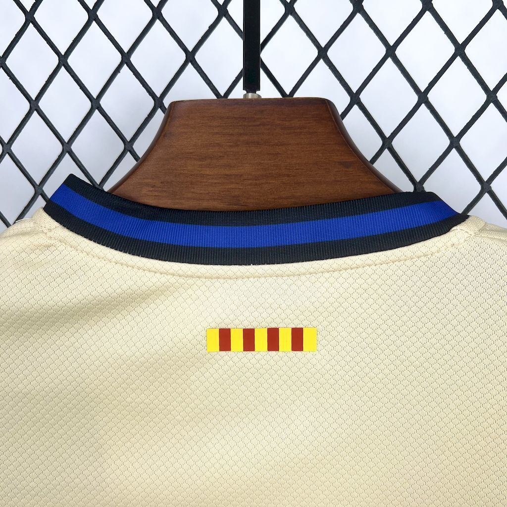 25-26 Barcelona Away Kid Kits Youth Apparels AAAAJersey Supply Yupoo 9