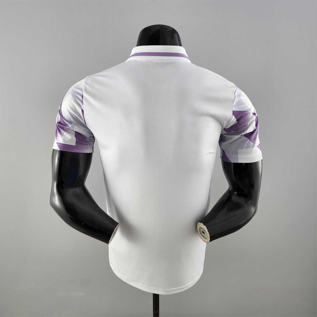 22-23 Real Madrid POLO purple-white 2
