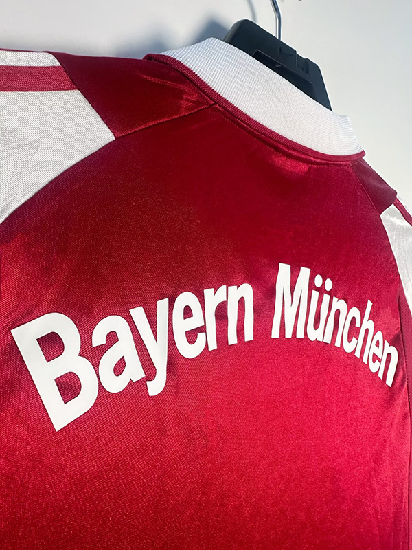 03-04 Bayern Munich Home Retro Kit Vintage Shirt Soccer AAAAJersey Yupoo 1