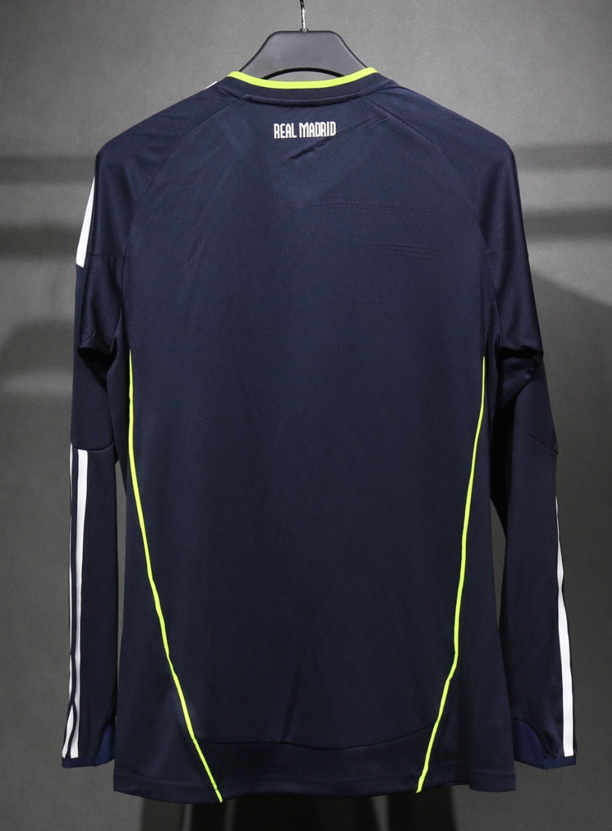 10-11 Real Madrid Away Retro Kit Vintage Player Version Long Sleeve Shirt AAAAJersey Dropship Y 3