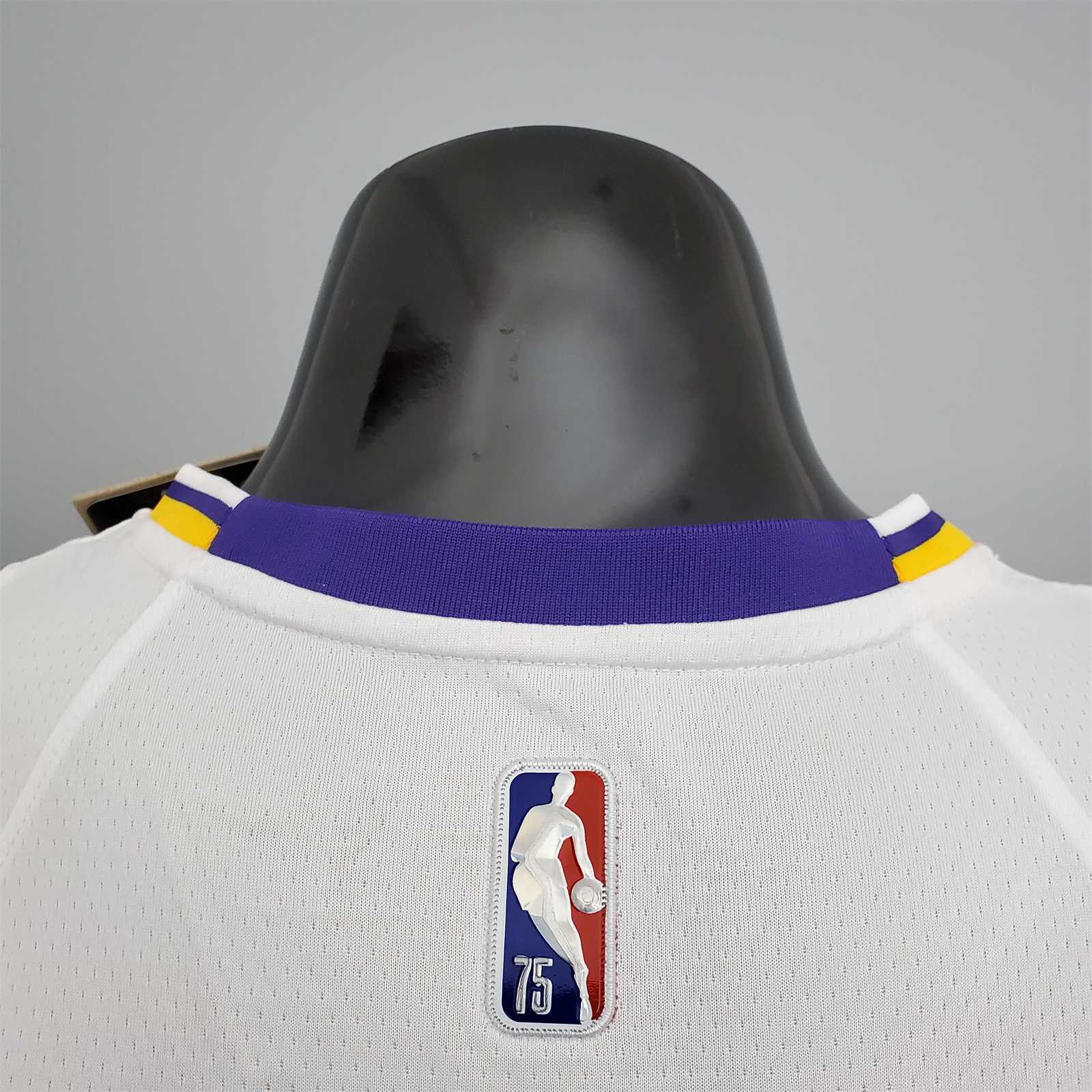 75th Anniversary master chief#117 Lakers White X-BOX Joint White 7