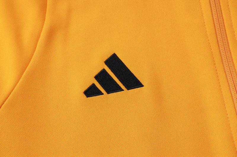 24-25 Boca Yellow Football Tracksuit Long Jacket Suits 4