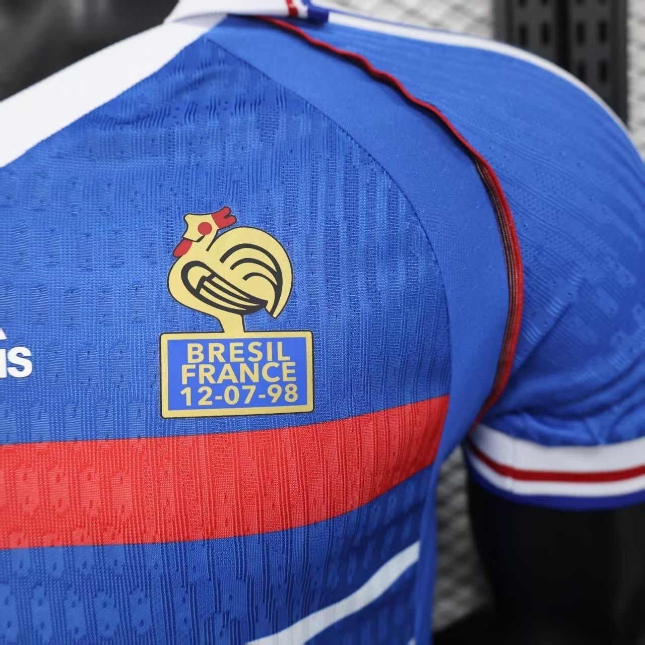 2025 French Home Retro Kit Player Edition World Cup T-Shirt AAAAJersey Supply Yupoo 4