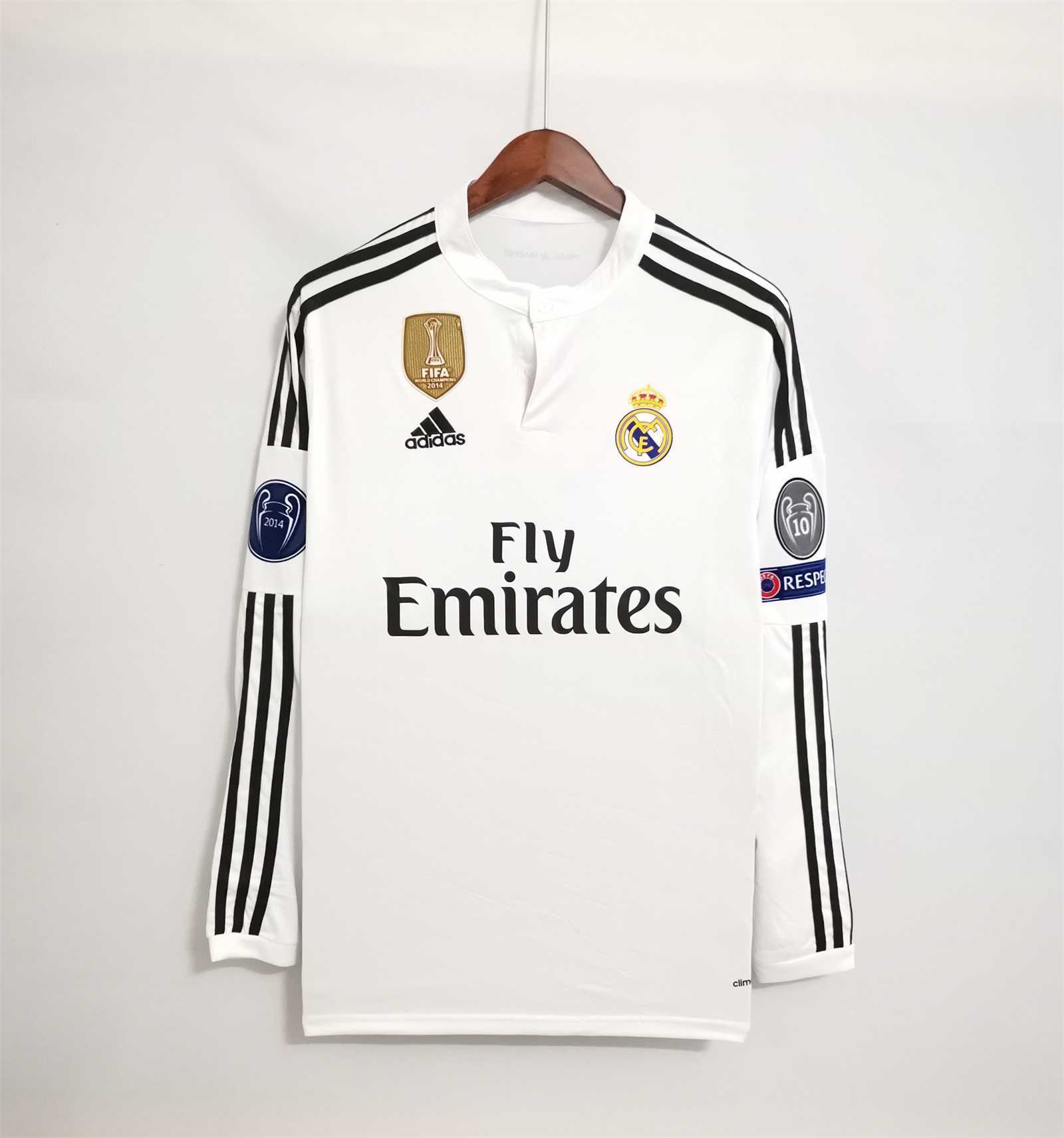 14-15 Real Madrid home Long Sleeve