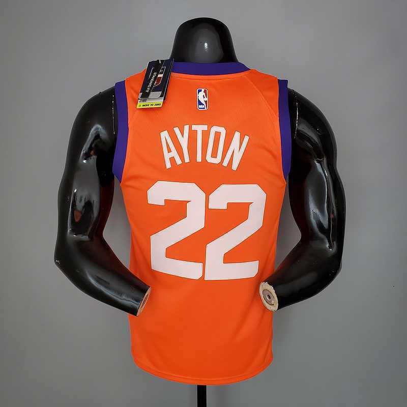 2021 AYTON#22 Suns Jordan Theme Orange 9