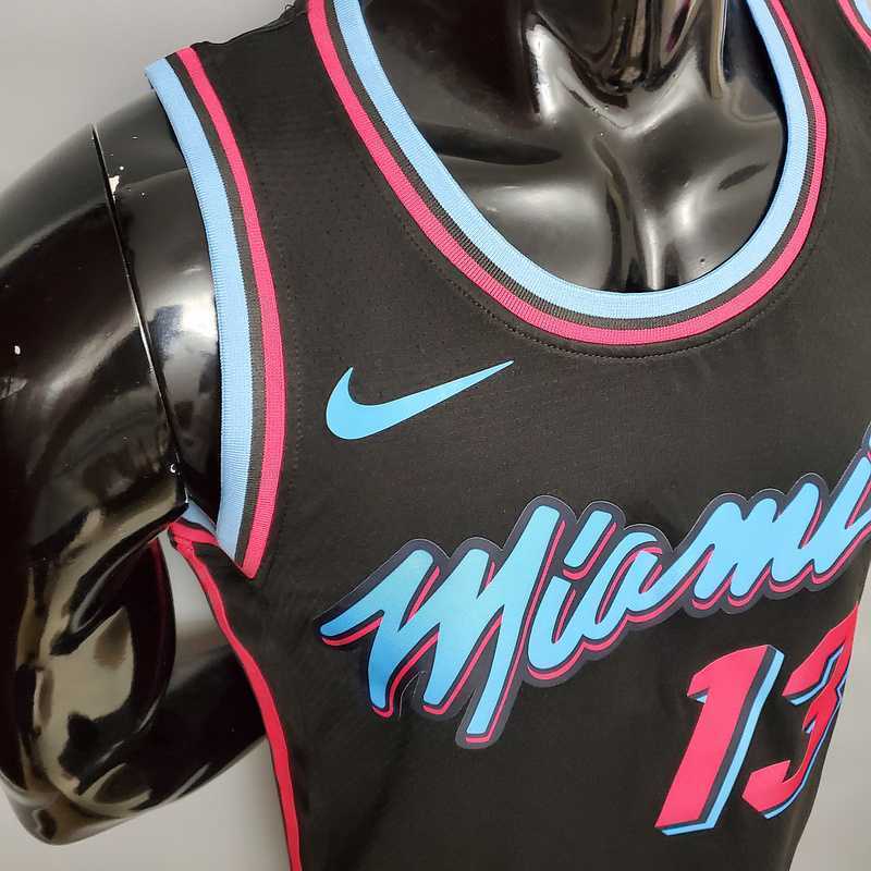 ADEBAYO#13 Miami Heat V-neck black 8