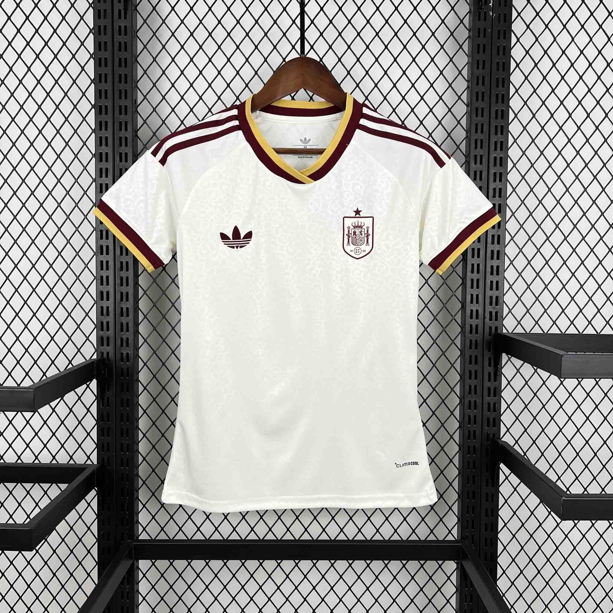 World Cup 2026 Spain Women Away Kit Football T-Shirt AAAAJersey Supply Yupoo