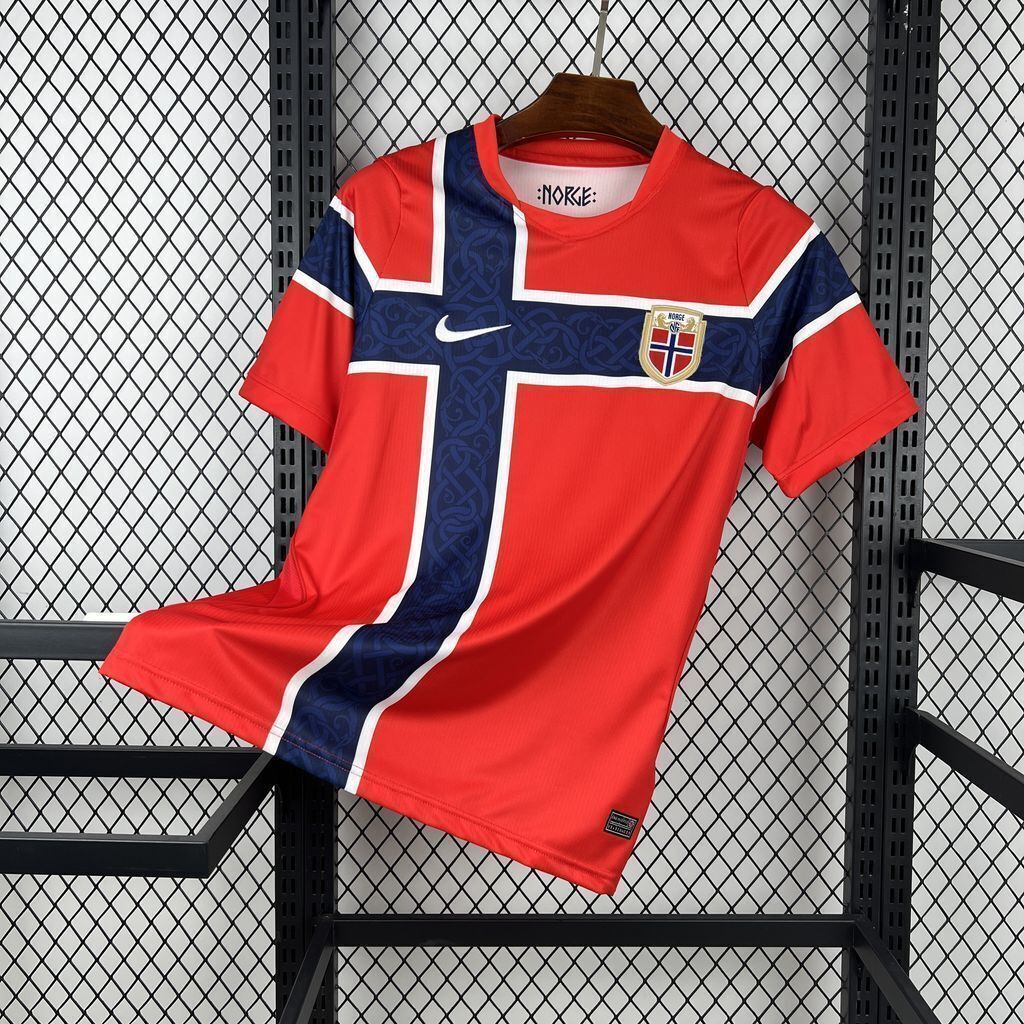 World Cup 2026 Norway Home Mens Red Kit Soccer T-Shirt AAAAJersey Supply Yupoo