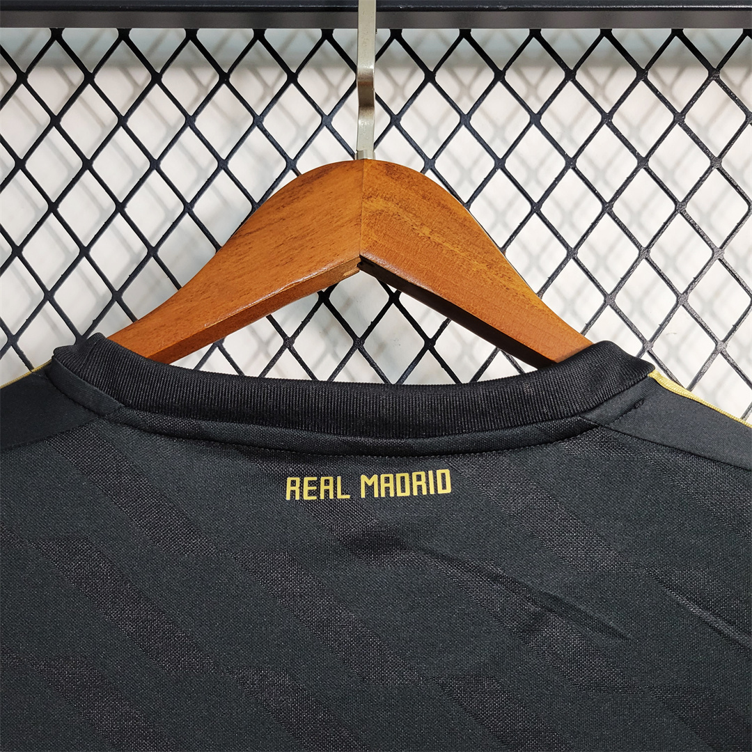 11-12 Real Madrid away black long sleeve 4