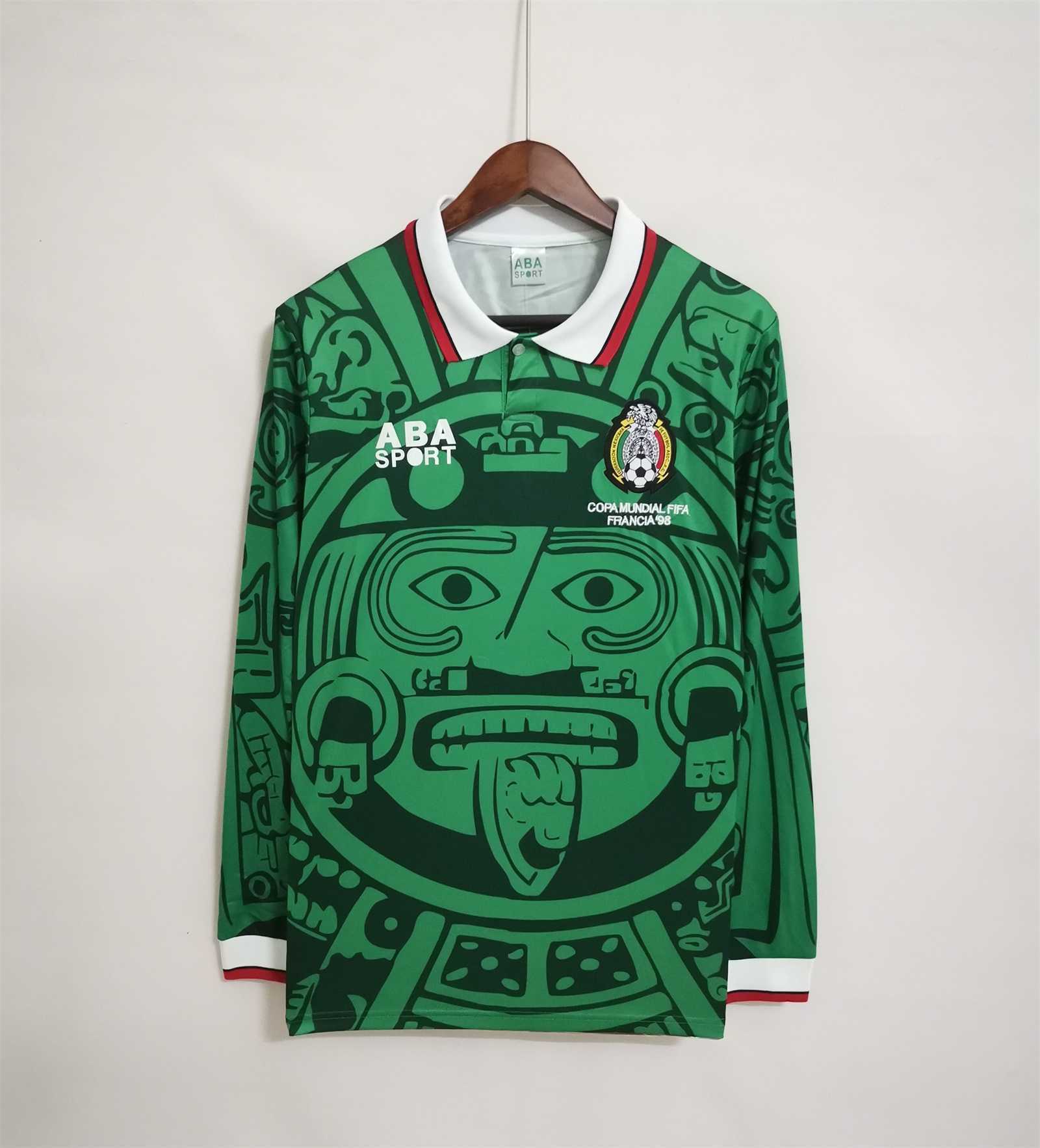 1998 Mexico green home long sleeve