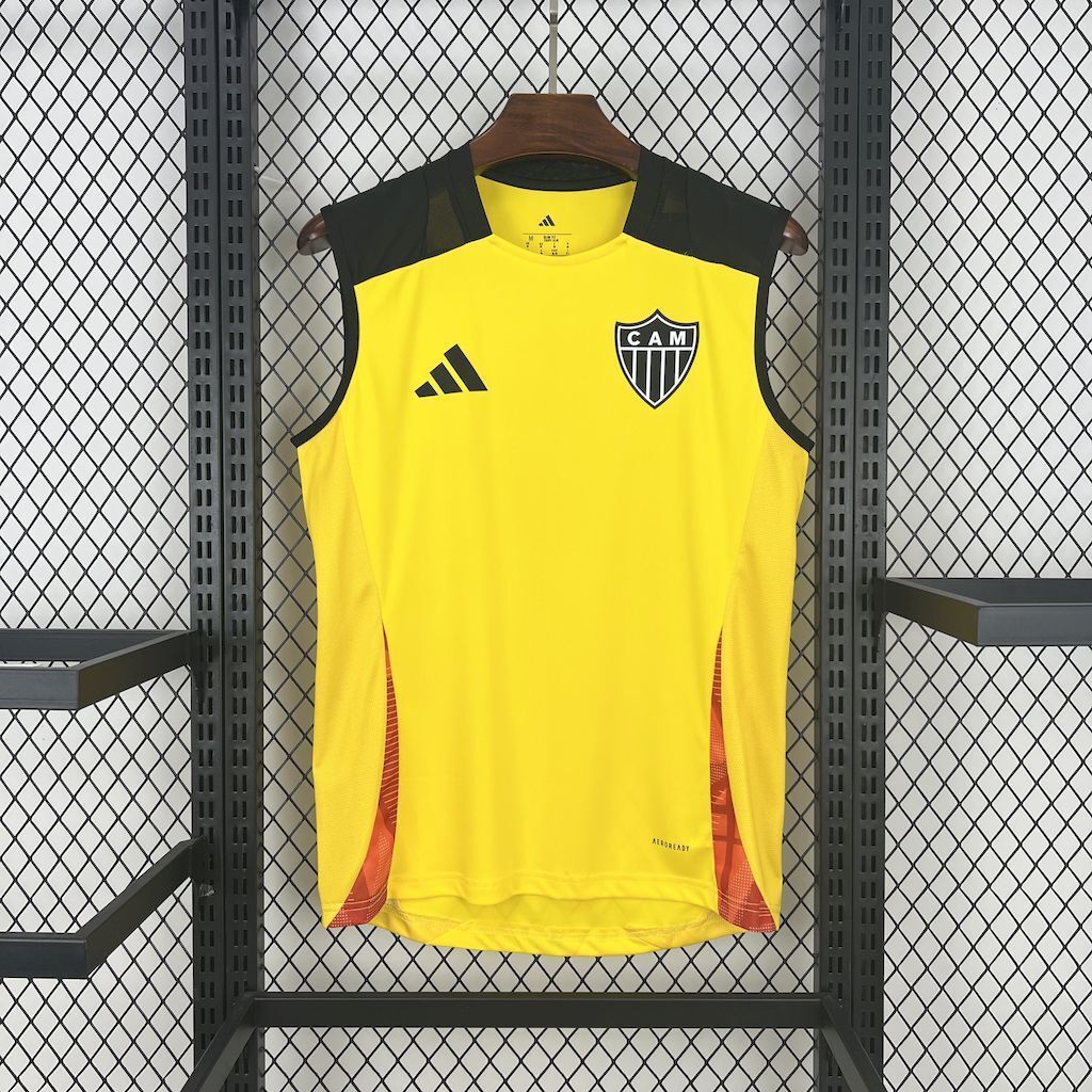 24-25 Atletico Mineiro Yellow Training Vest Soccer Shirt AAAAJersey Yupoo