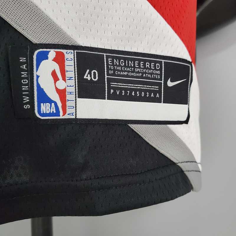 2021 LILLARD#0 Trail Blazers Home black 6