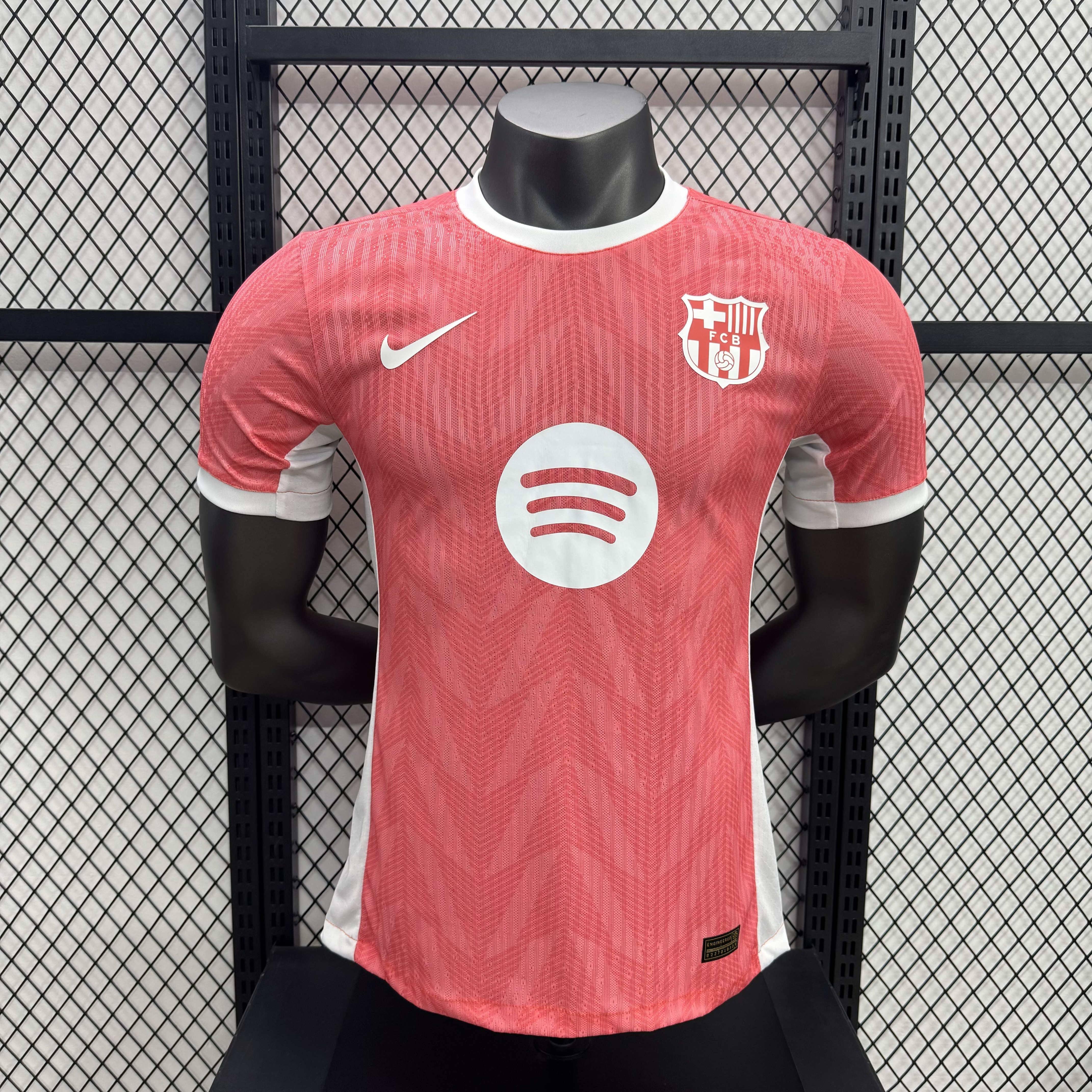 25-26 Barcelona Red Special Edition Kit Player Version Shirt Soccer AAAAJersey Dropship Yupoo