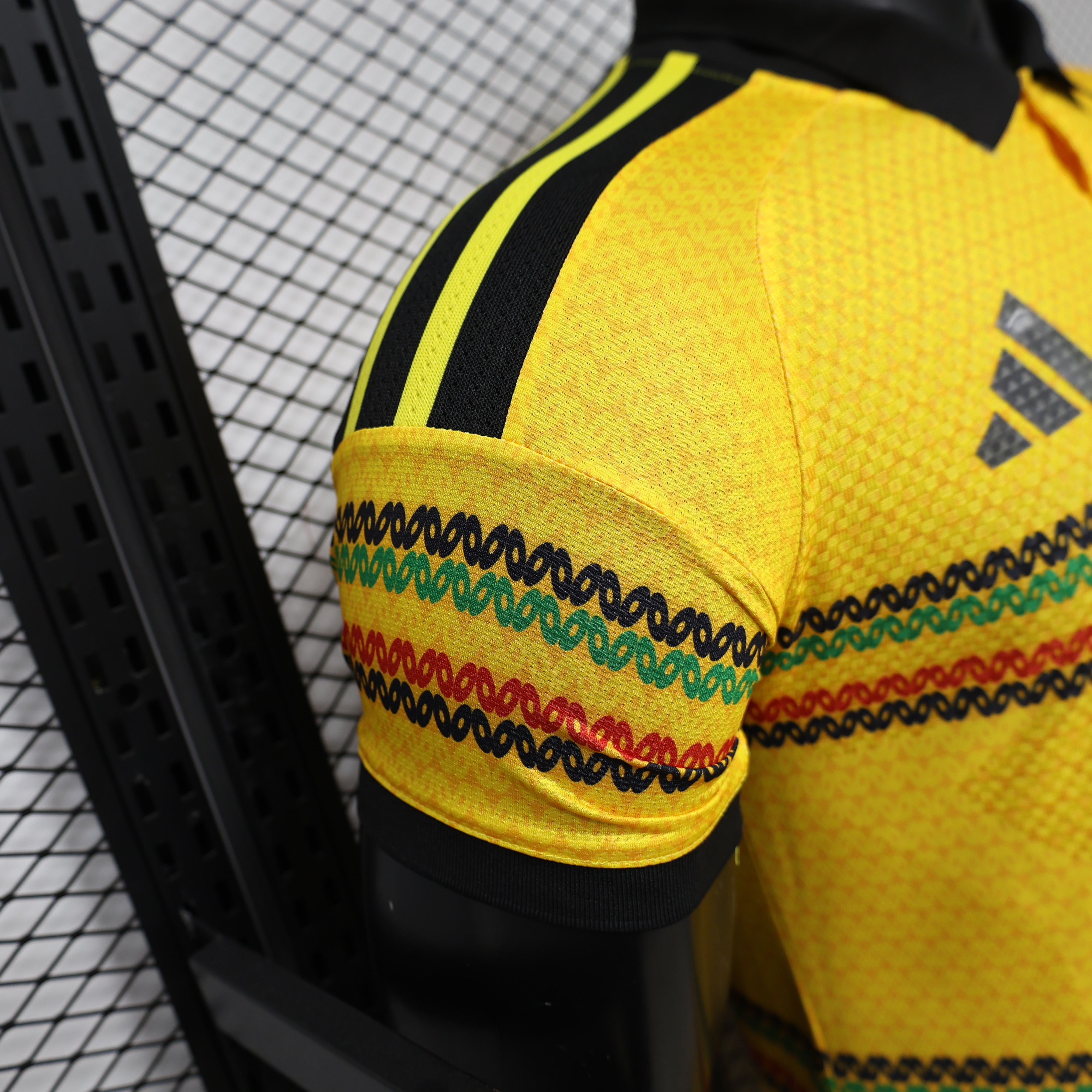 2026 Mens Jamaica x Bob Marley Home Kit Player Version Soccer T-Shirt AAAAJersey Supply Yupoo 6