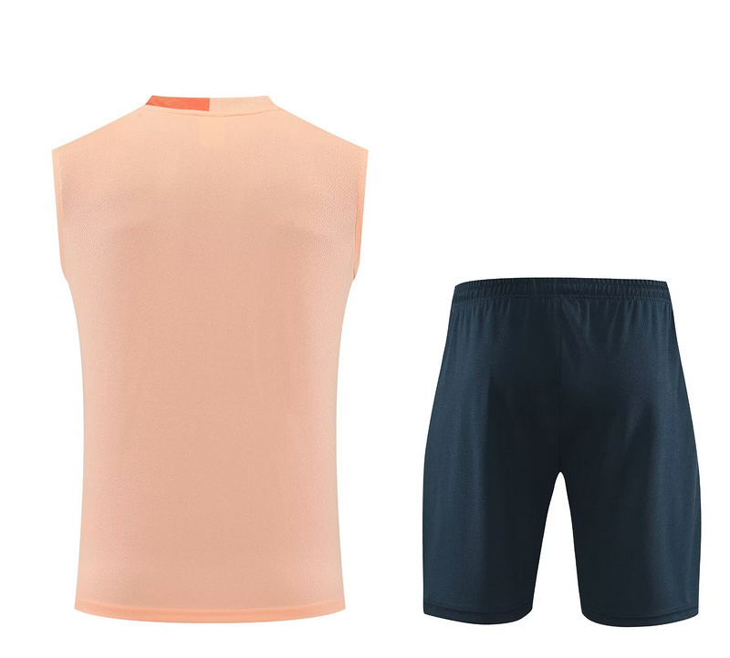 25-26 Barcelona Training Vest Kit Pink Soccer AAAAJersey Supply Yupoo 1