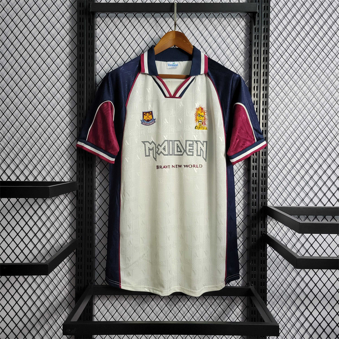 99-01 West Ham Iron Maiden Away Edition