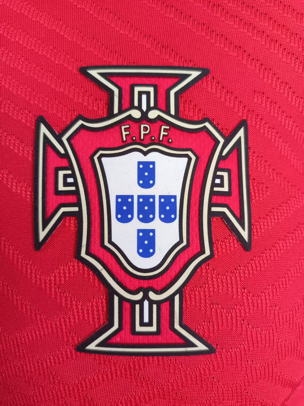 2025 Portugal Red Polo Kit Player Version Soccer AAAAJersey Yupoo 2