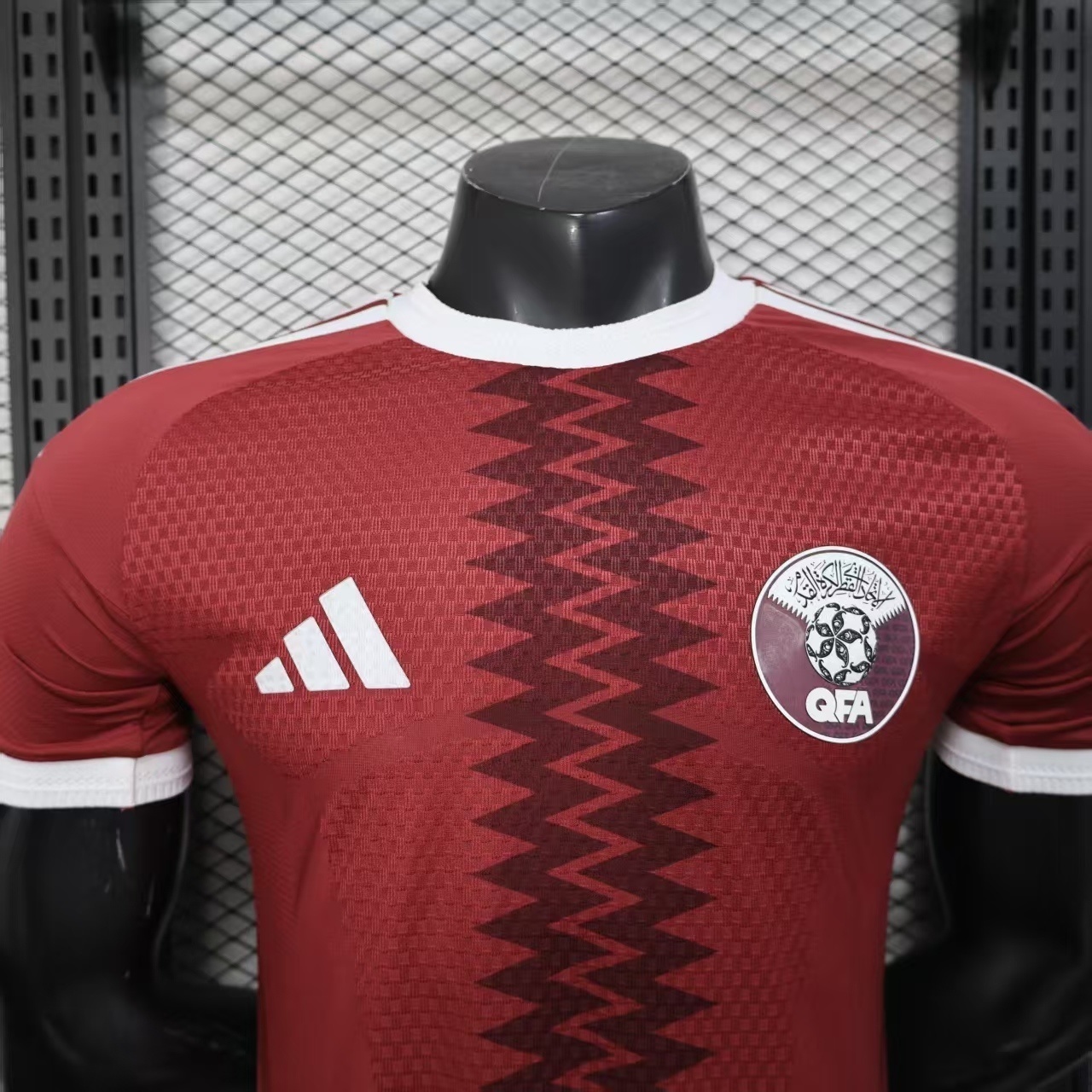 2026 World Cup Qatar Home Kit Soccer Player Version T-Shirt AAAAJersey Supply Yupoo 2