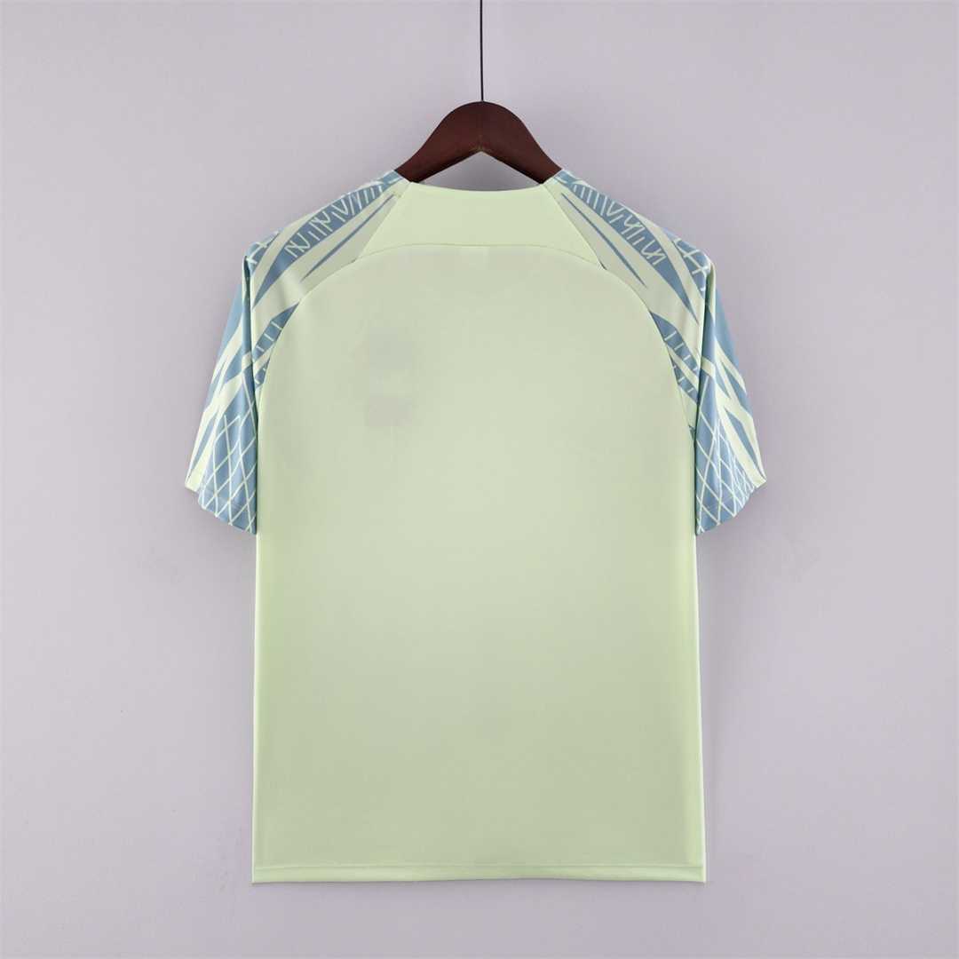 2022 Brazil training suit light green 5