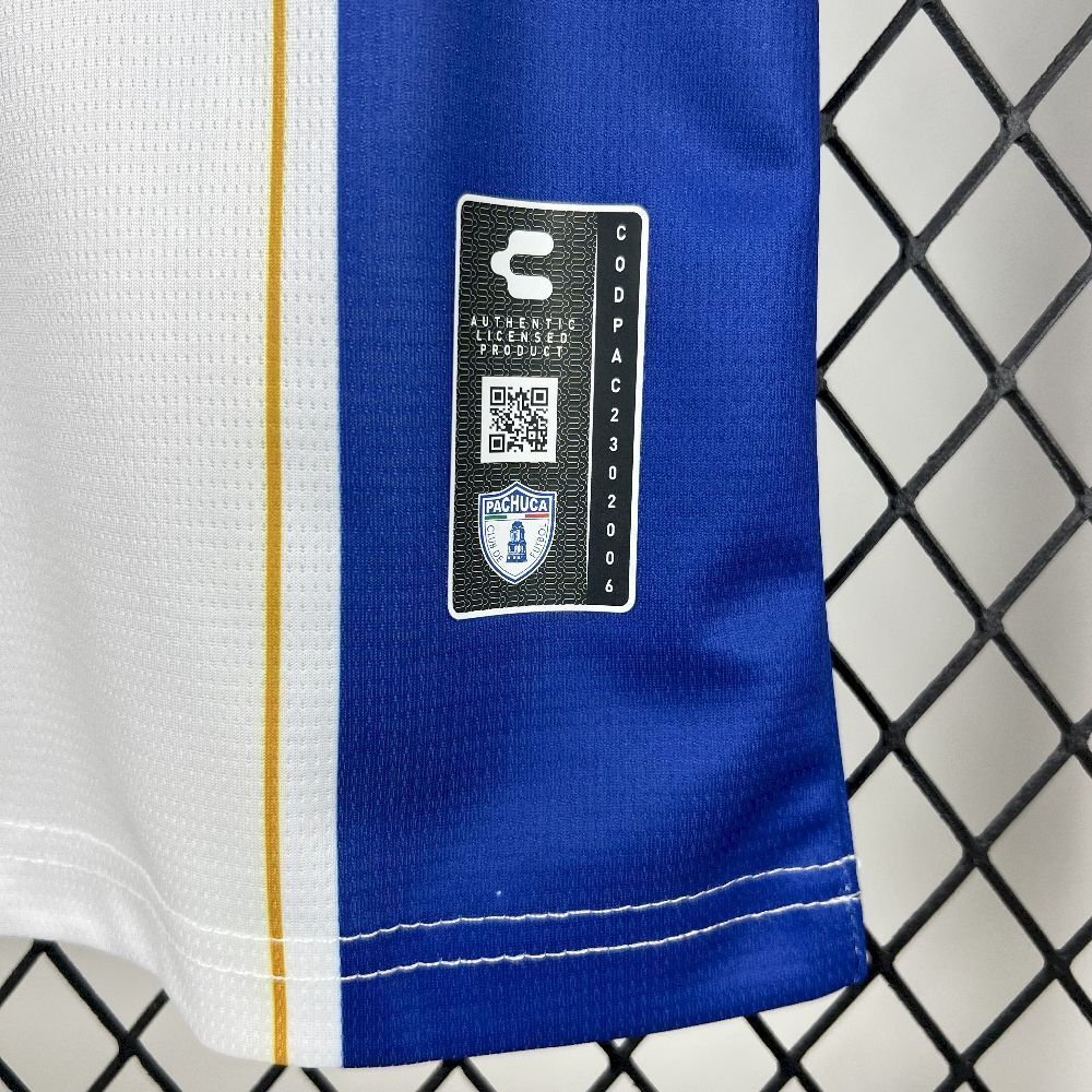 25-26 Pachuca Home Kit Soccer T-Shirt AAAAJersey Supply Yupoo 6