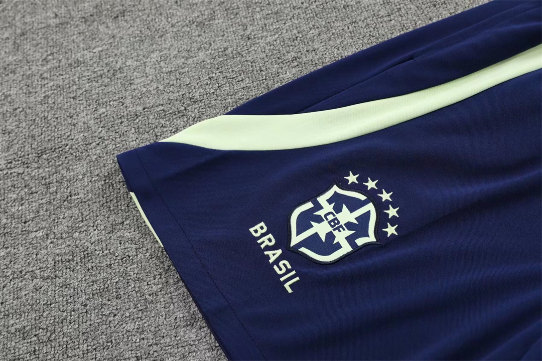2022 Brazil Training Jersey Green 8