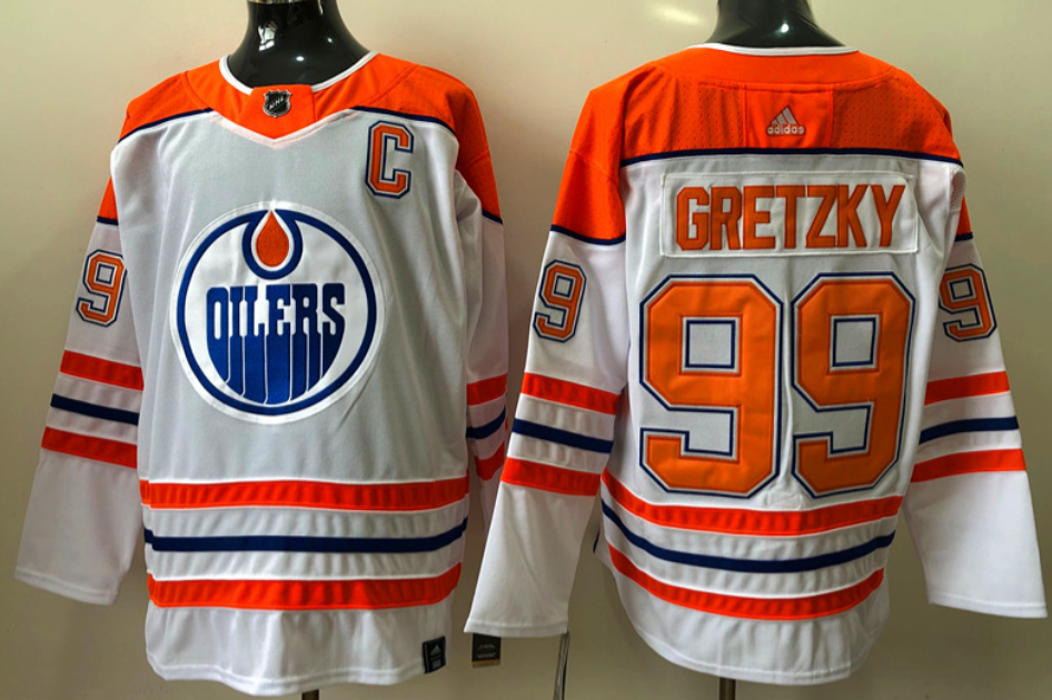 ￥# Edmonton Oilers ice hockey jersey M-3XL 埃德蒙顿油人队冰球服