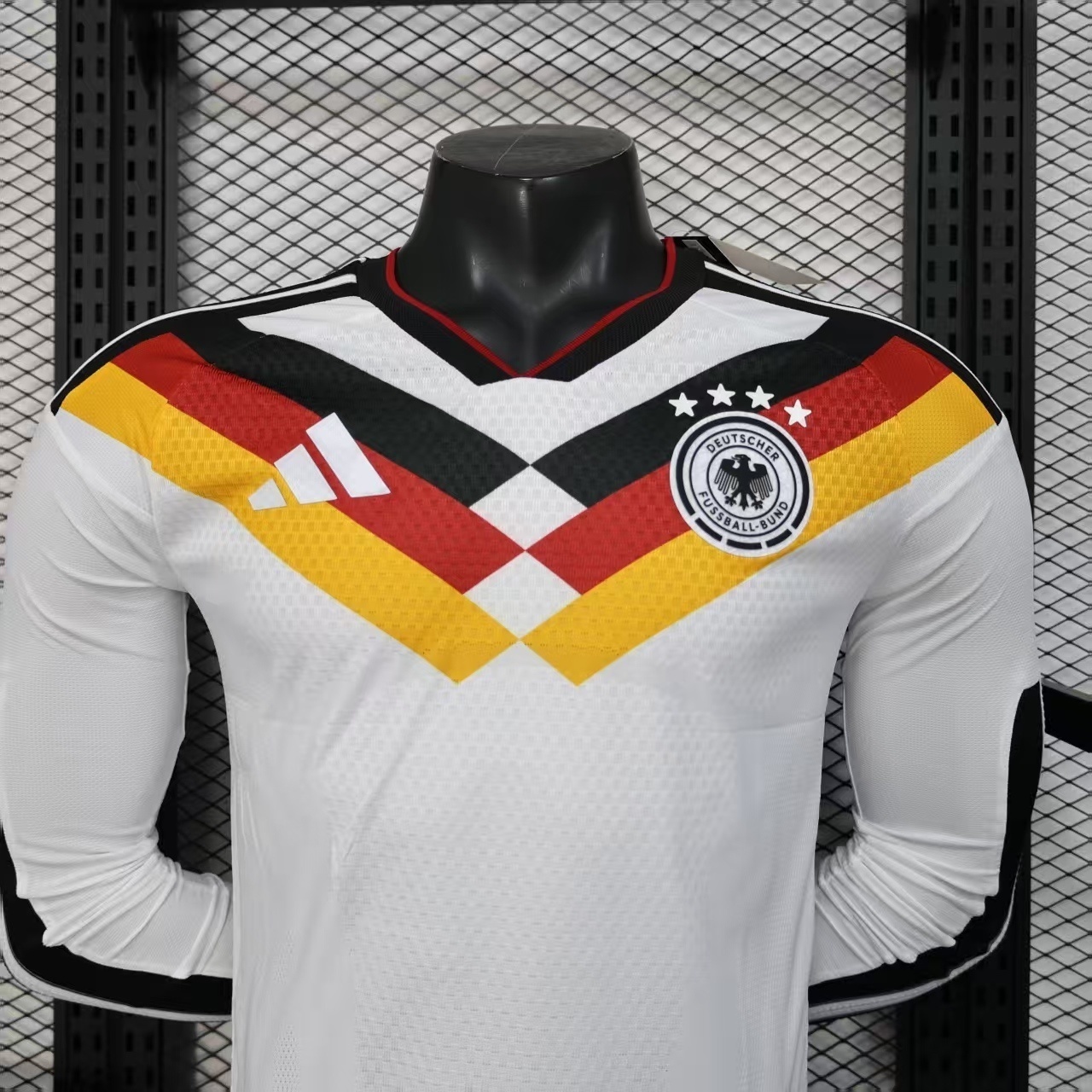 2026 World Cup Germany Home Kit Football Player Version Shirt Long Sleeve AAAAJersey Supply Yup 6