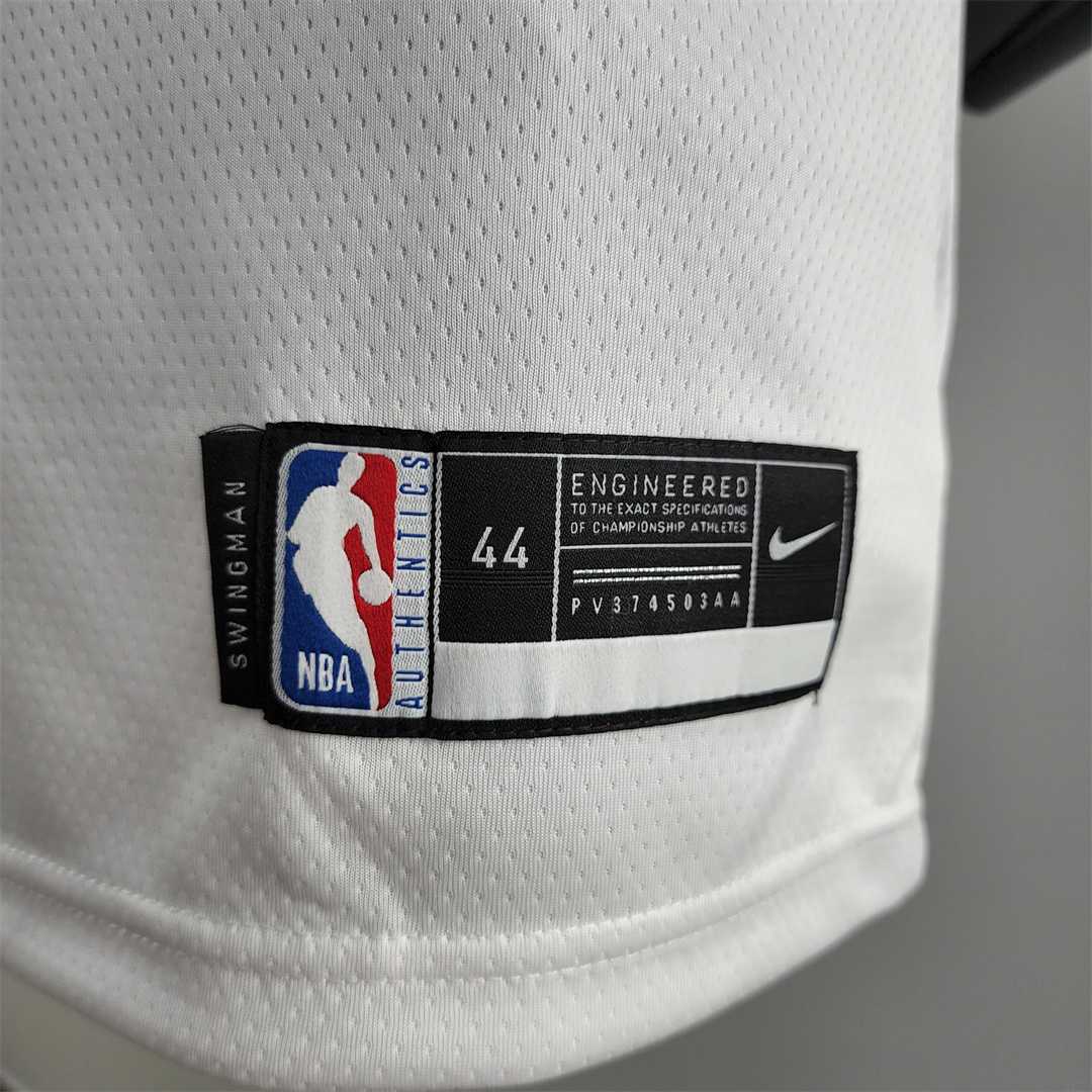 2018 New Orleans Pelicans WLLIAMSIN#1 Urban Edition White NBA Jersey 7