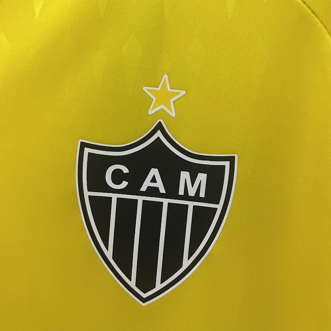 24-25 Atlético Mineiro Goalkeeper Yellow Kit Soccer T-Shirt AAAAJersey Dropship Yupoo 2