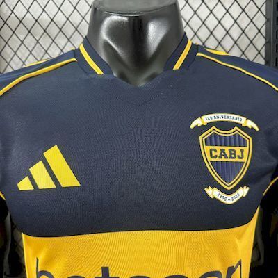 25-26 Boca Juniors 120th Anniversary Edition Kit Player Version Shirt AAAAJersey Supply Yupoo 2