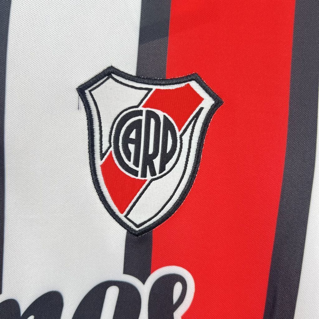 99-00 River Plate Home Retro Kit Vintage Shirt AAAAJersey Supplier Yupoo 3