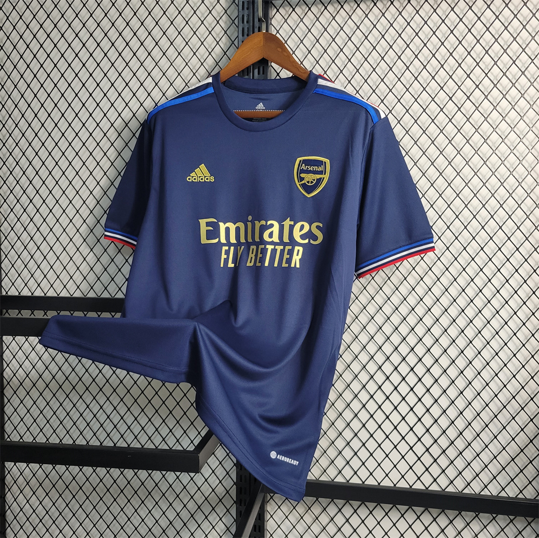 23-24 Arsenal Royal blue training suit 9