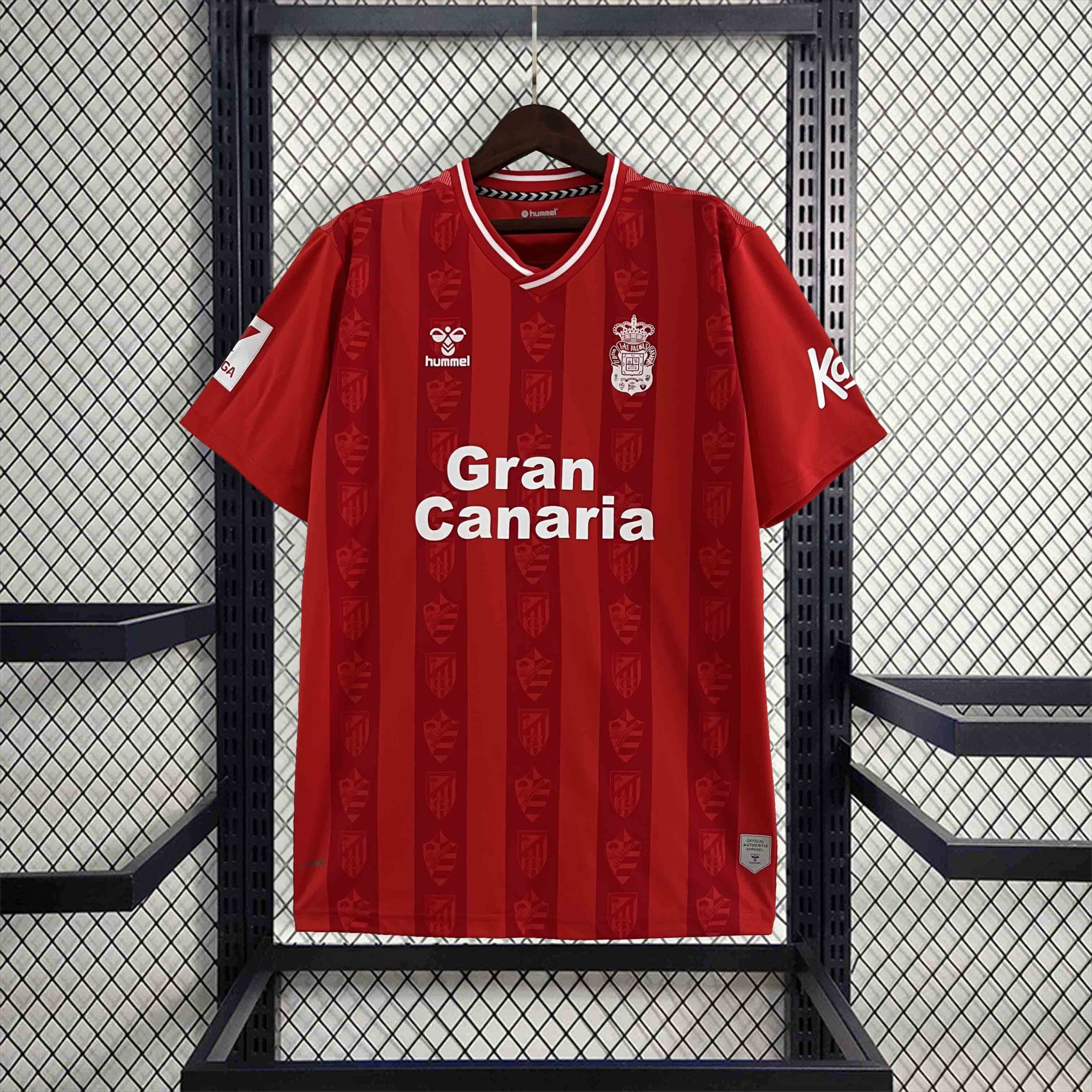 23-24 Las Palmas Red S-XXL Cheap Soccer Jerseys