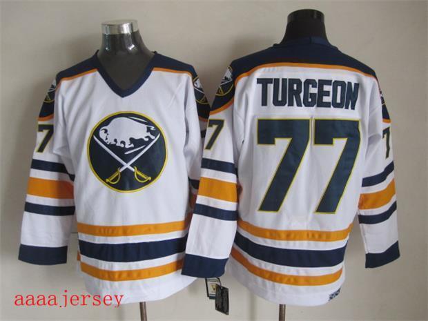 Buffalo Sabres retro ice hockey jersey M-3XL 水牛城军刀队复古冰球服