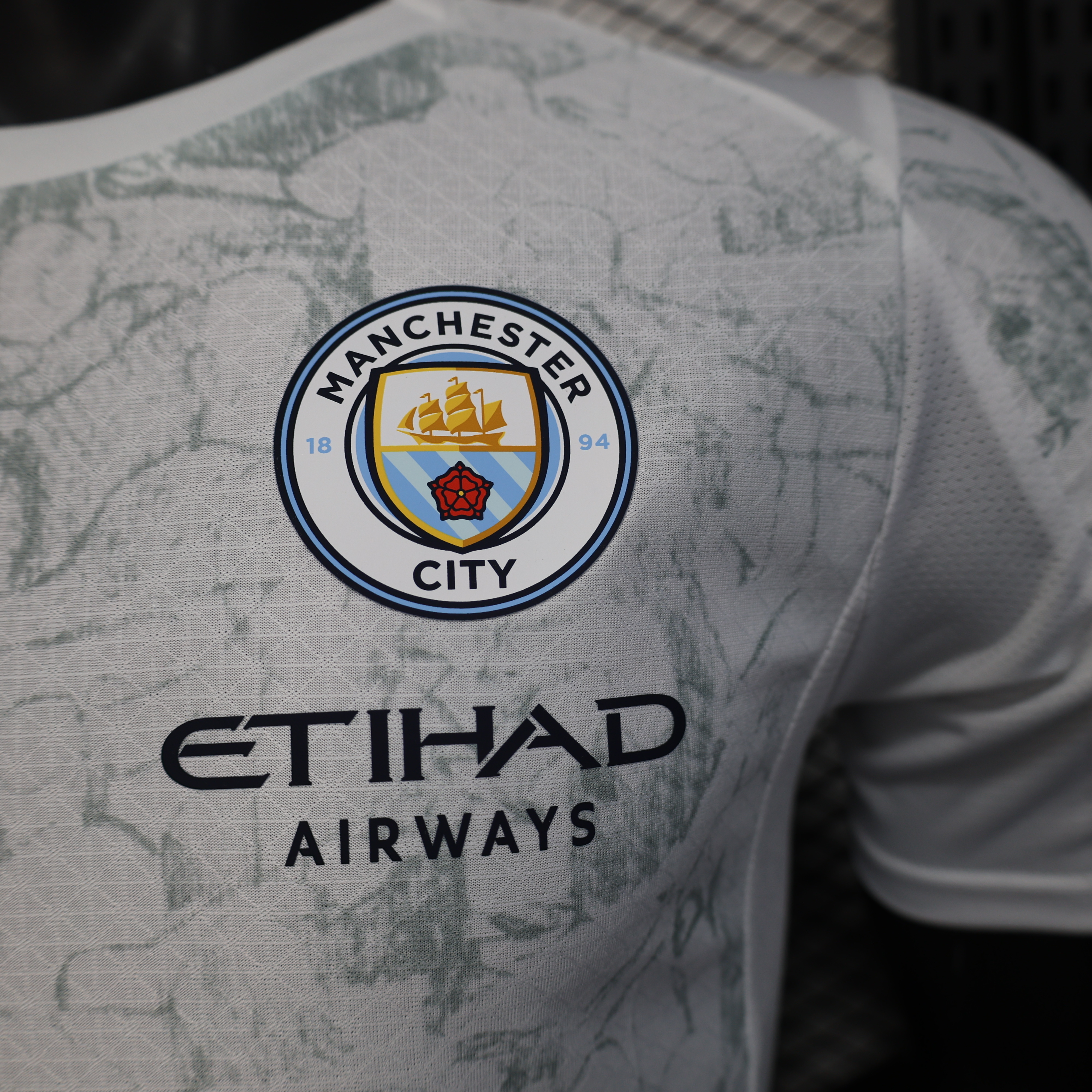 25-26 Manchester City Away Kit Player Version Shirt AAAAJersey Supply Yupoo 9