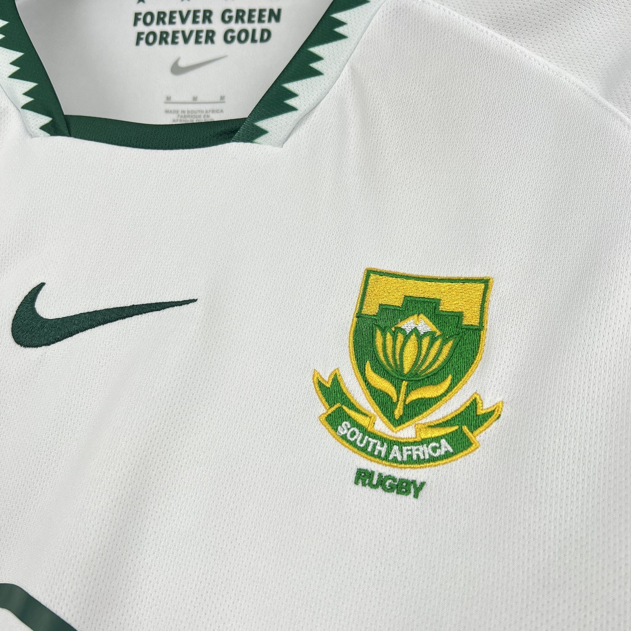 South Africa 2026 Mens Springbok Away White Soccer T-Shirt AAAAJersey Wholesale Yupoo 6