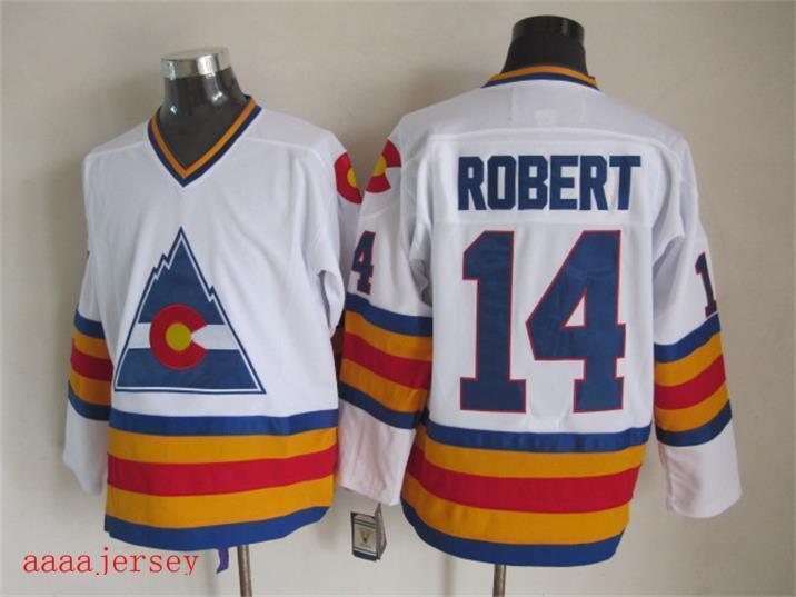 Colorado Avalanche retro ice hockey jersey M-3XL 科罗拉多雪崩队复古冰球服 3