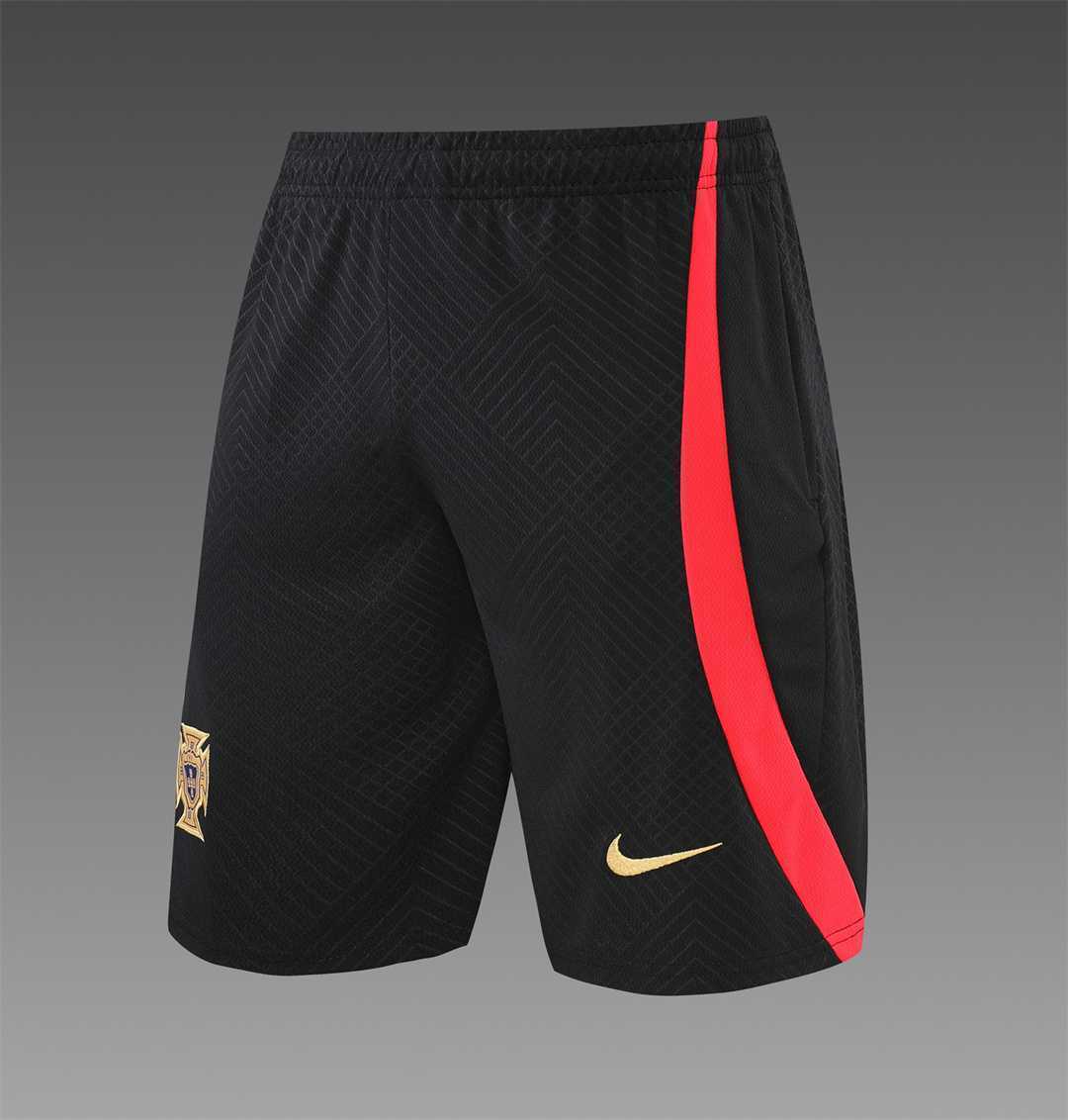 2022 Portugal Training Suit Short Sleeve Kit Black 17