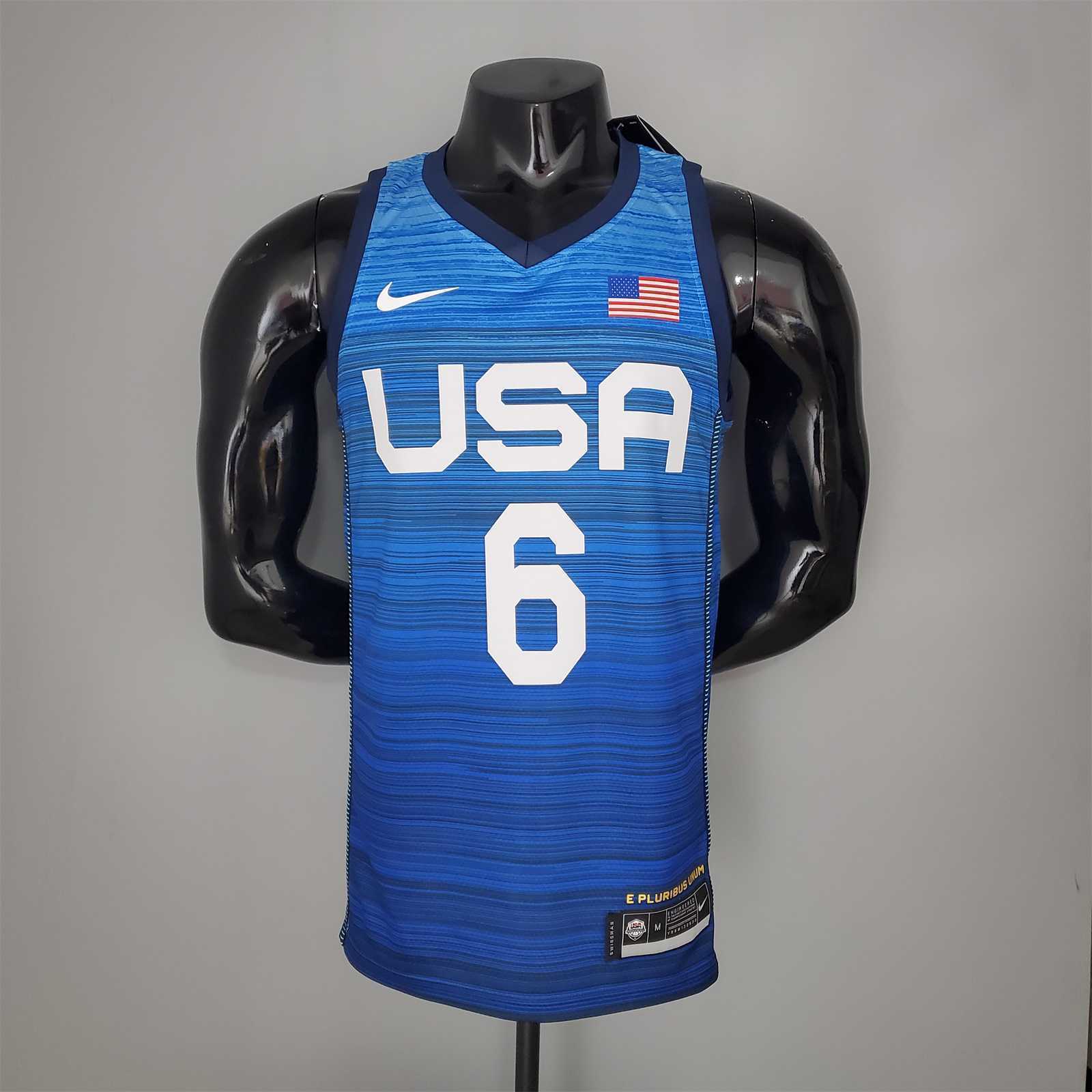 2021 Olympic Games LILLARD#6 USA Team USA Blue