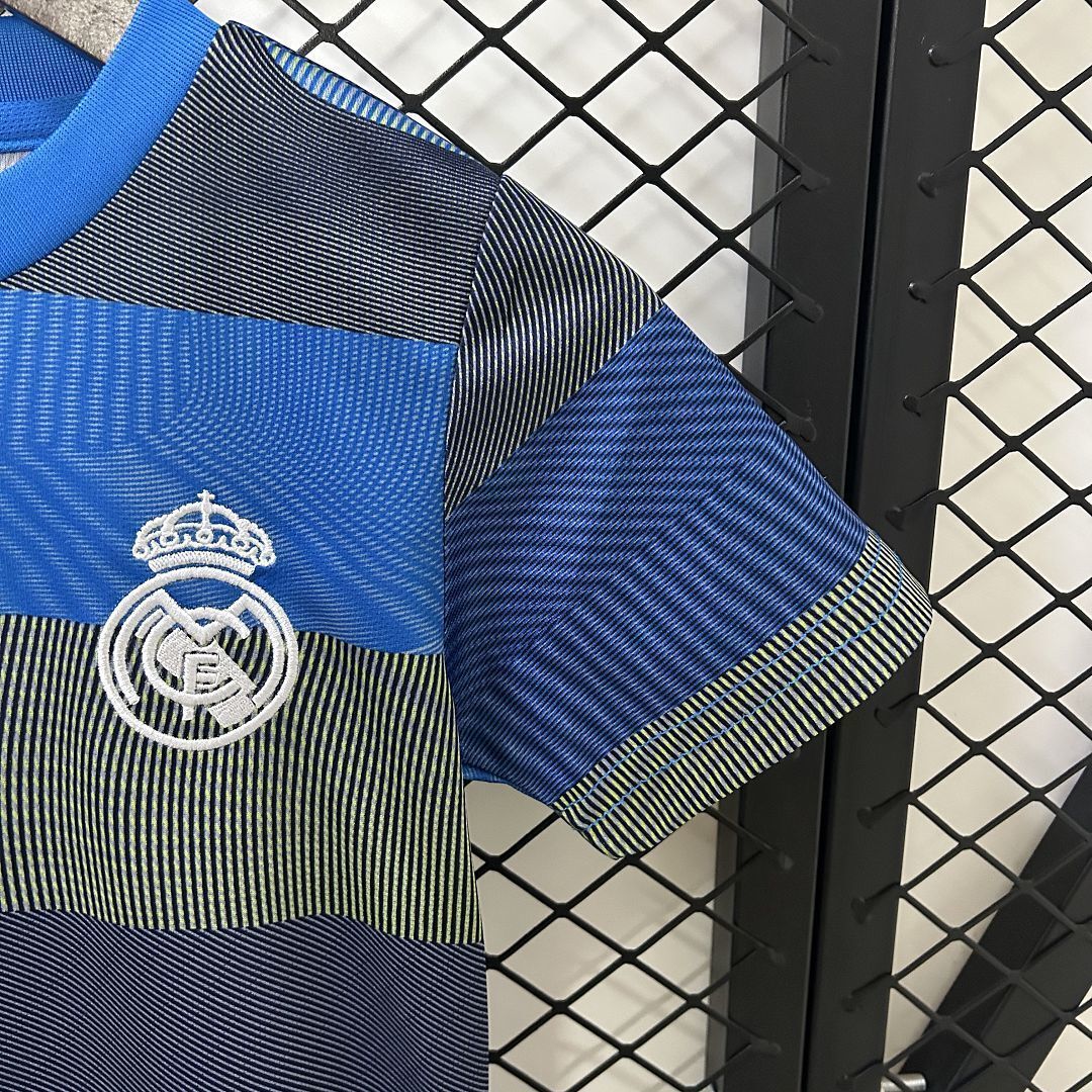 25-26 Real Madrid Training Kid Kits Youth Apparels AAAAJersey Dropship Yupoo 2