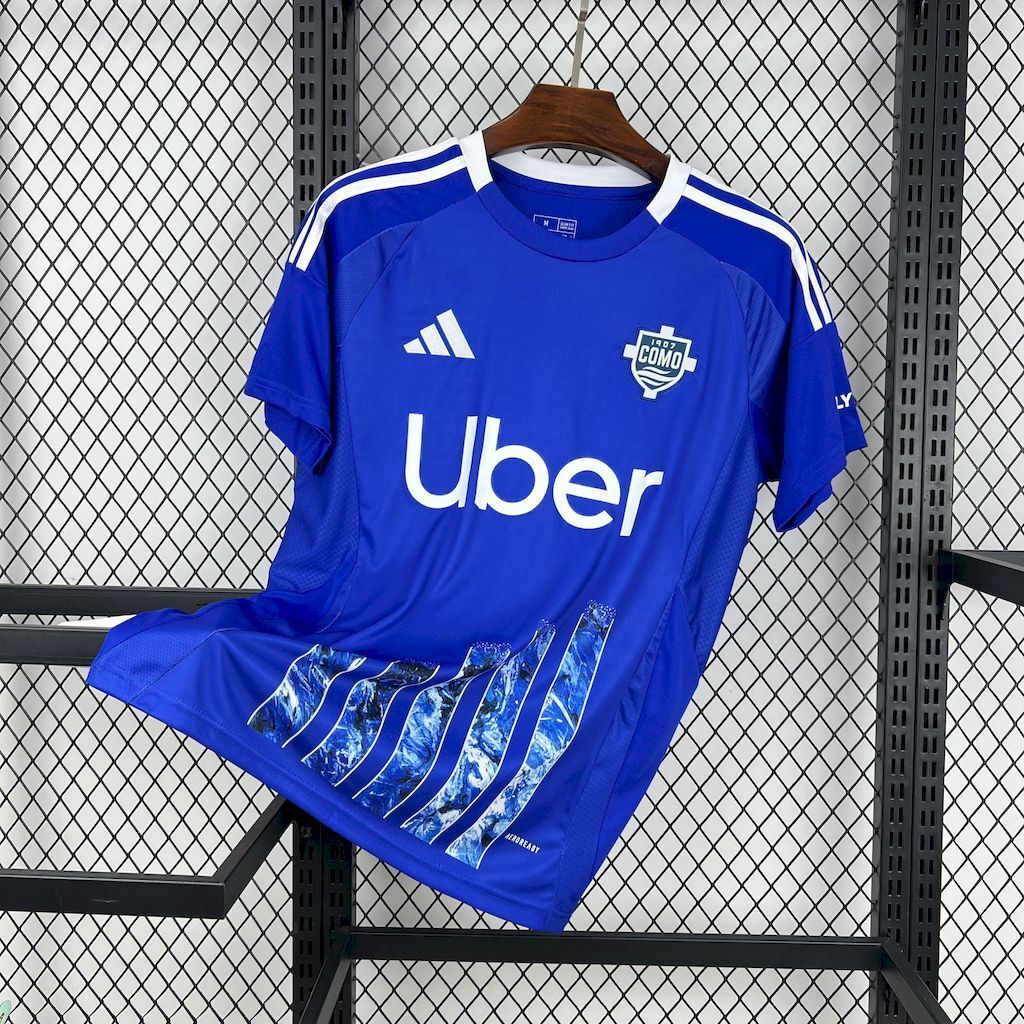 24-25 Como 1907 Home Shirt Football Uniform AAAAJersey Wholesale Yupoo