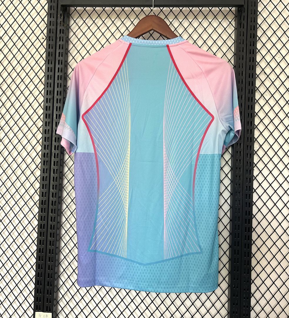 25-26 Barcelona Blue&Pink Special Edition Kit Football T-Shirt Soccer AAAAJersey Yupoo 3