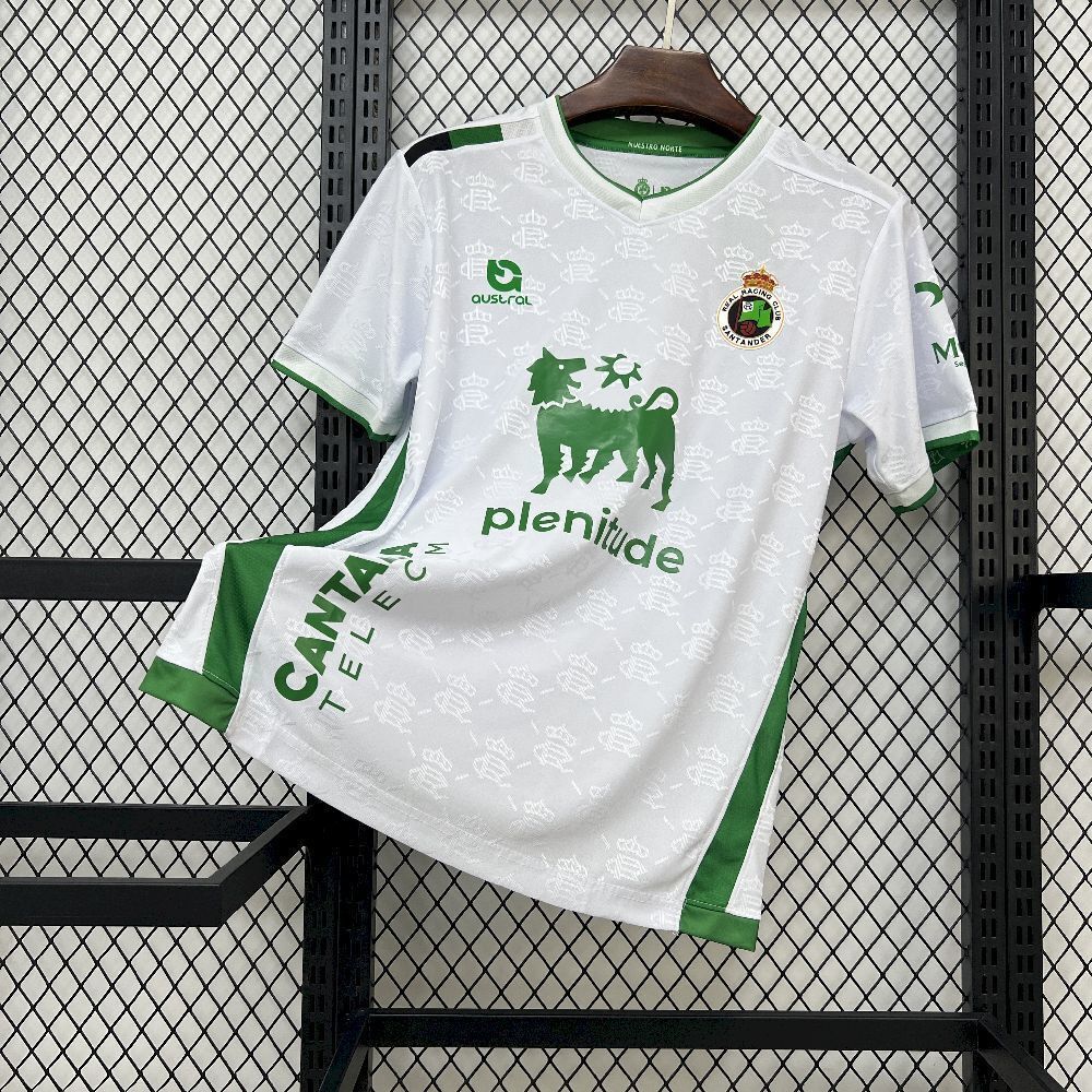 25-26 Racing de Santander Home Shirt Football Uniforms AAAAJersey Supply Yupoo
