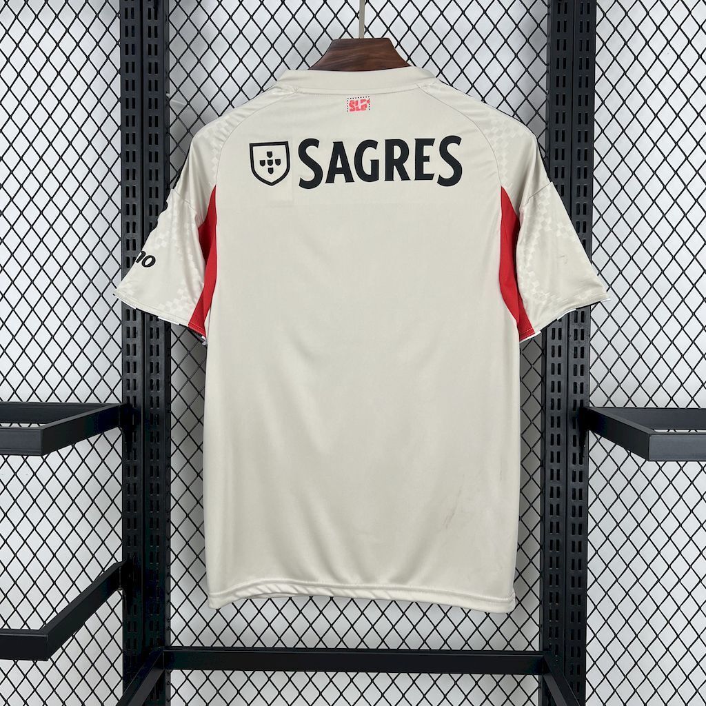 25-26 Benfica Away Kit Football T-Shirt AAAAJersey Supply Yupoo 4