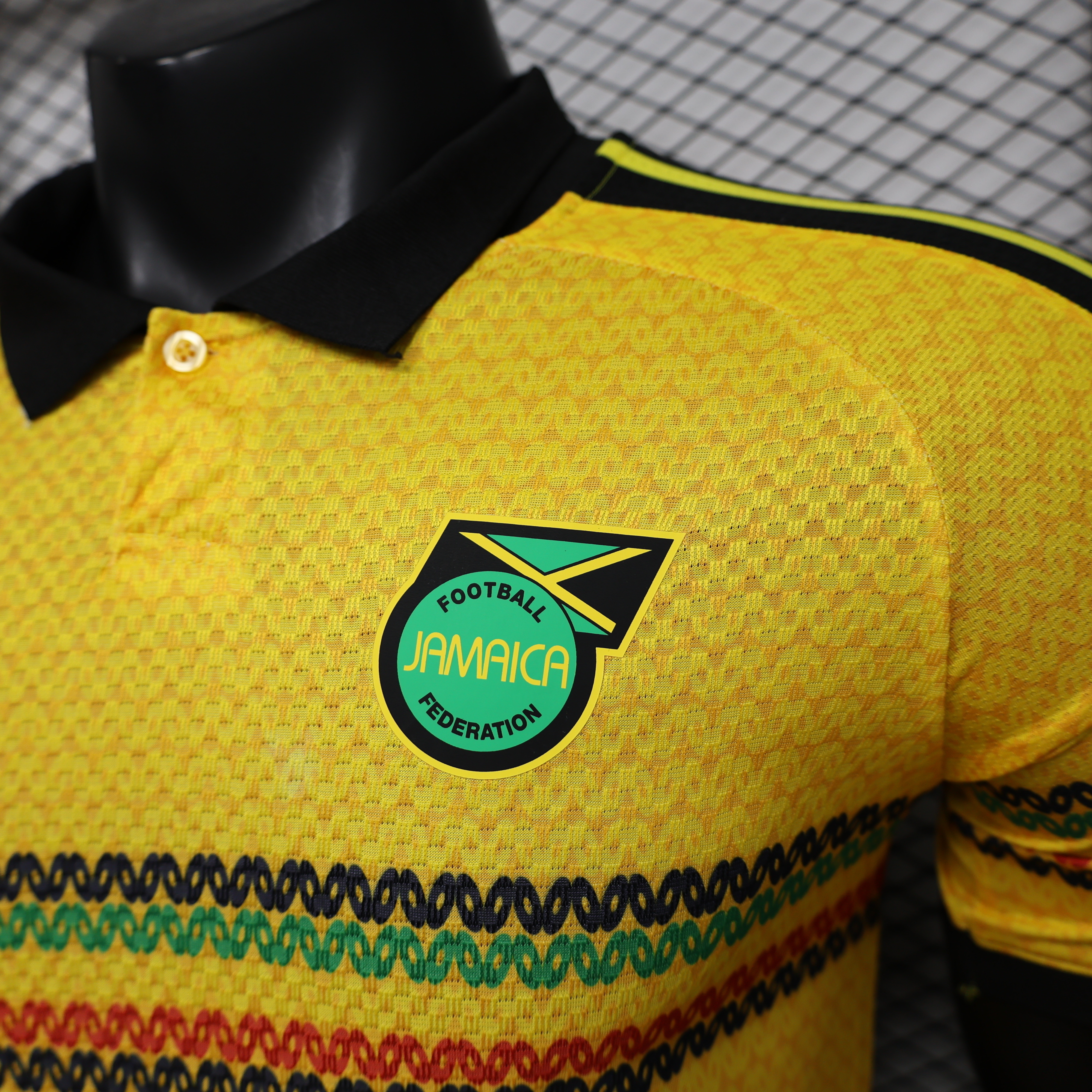 2026 Mens Jamaica x Bob Marley Home Kit Player Version Soccer T-Shirt AAAAJersey Supply Yupoo 3