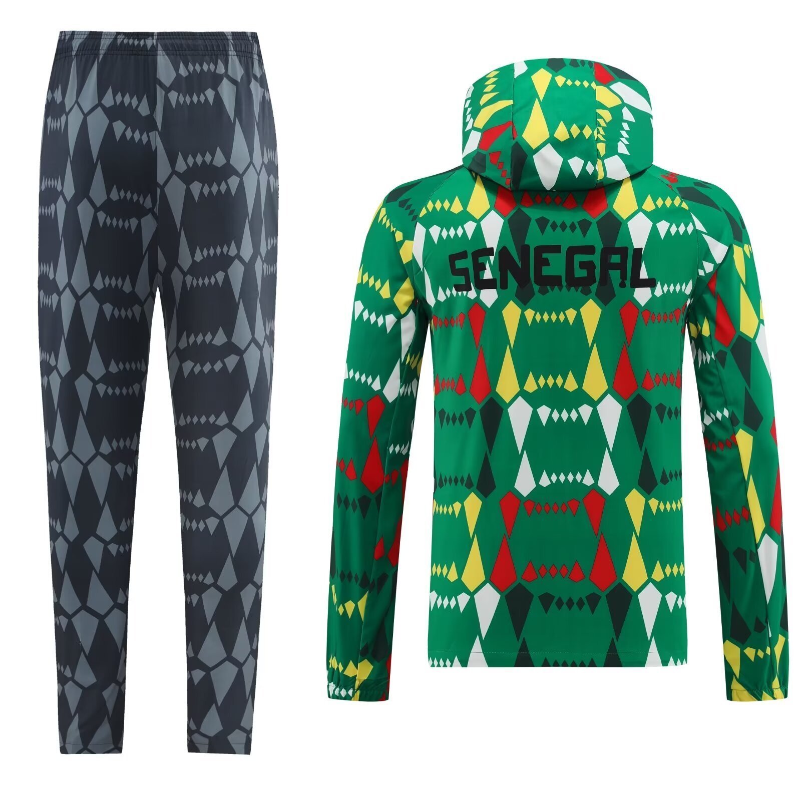 24-25 Senegal Green Windbreak Jacket Suits Football AAAAJersey Yupoo 2