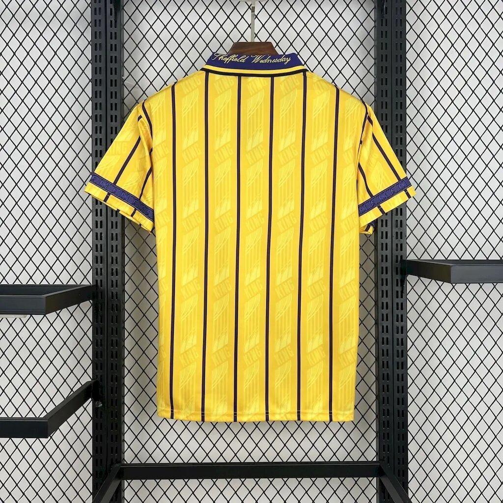 95-96 Sheffield Wednesday Away Retro Kit Vintage Shirt AAAAJersey Wholesale Yupoo 2