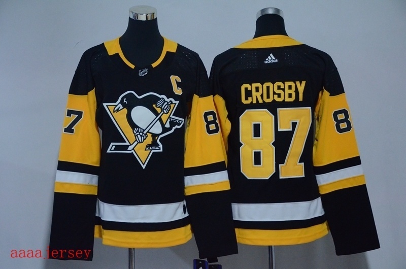 Pittsburgh Penguins kids ice hockey jersey SM- LXL 匹兹堡企鹅队童装冰球服-1 7