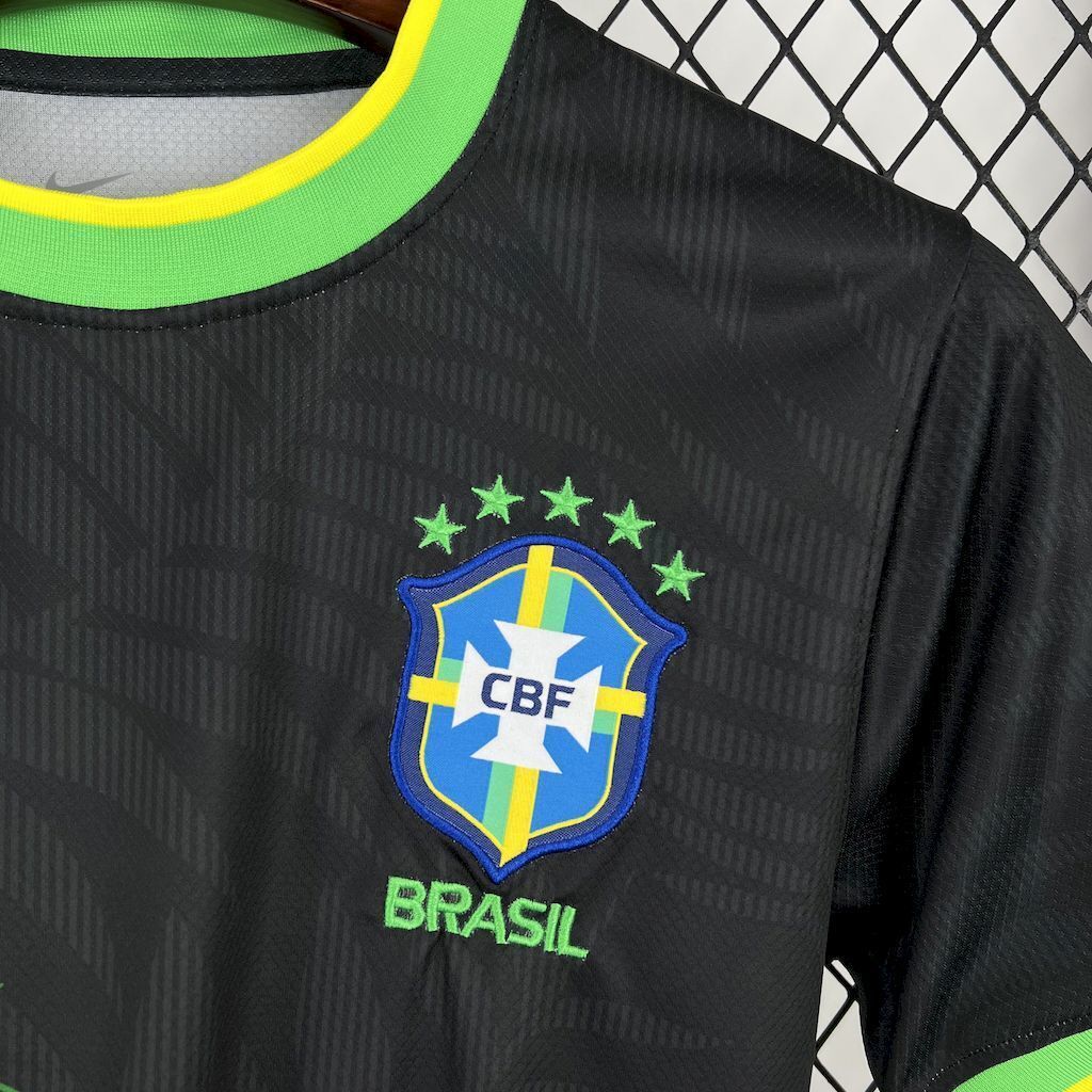 2025 Brazi Dove of Peace Black Special Edition Shirt Soccer Uniform AAAAJersey Supply Yupoo 1